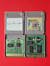 Super Mario Land 1 2 Game Boy Nintendo GB Original Games Authentic Saves Luigi
