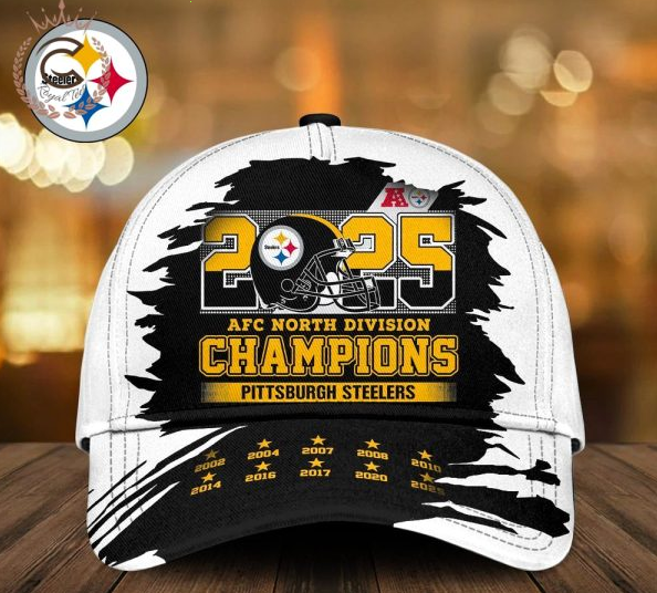 2025 Afc North Division Champions Pittsburggh Steel-Er Cap