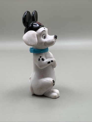 Disney 101 Dalmatians Fidget PVC Figure in Mickey Ears Hat 3.5" Cake Topper - Picture 4 of 5