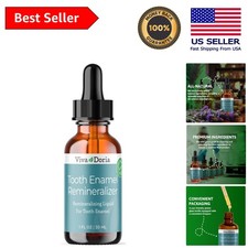 Natural Tooth Enamel Remineralizing Liquid - Protects Freshens Breath 1 fl oz