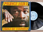 Prince Far I - Voice of Thunder (UK 1st press) Trojan Records TRLS 204
