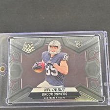 2024 Panini Mosaic NFL Debut Brock Bowers Rookie Las Vegas Raiders #286 Football