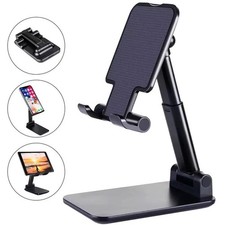 Adjustable Cell Phone Tablet Stand Desktop Holder Mount Mobile Phone iPad iPhone