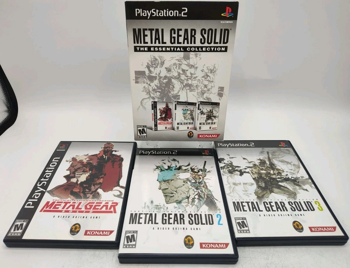 Metal Gear Solid Collection Ps2 for sale | eBay