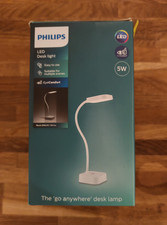 Philips Rock LED Schreibtischleuchte Weiß Neu