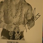 Hercules Signed Original Wrestling Photo Autograph Sports Fan Promotions COA — photo 2