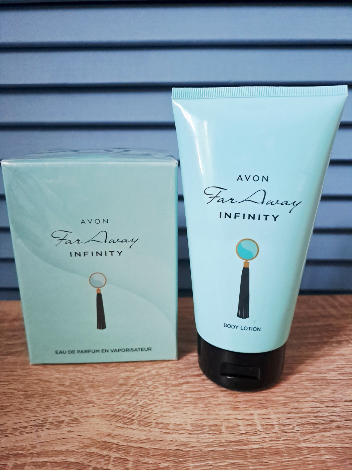 Avon Far Away Infinity Set 50ml EDP Sealed & 150ml Body Lotion Discontinued.