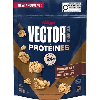 Kelloggs Vector Protein Granola Chocolate Flavour