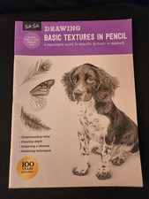 Walter Foster Drawing Basic Textures In Pencil, Beginner's Guide, Step-by-Step