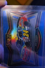 2025 Panini Select - Pit Road Jeff Gordon, Jeff Gordon #101 Blue Prizm /175