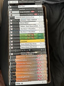 HOCHWERTIGE SONY PSP SPIELE (20 SPIELE + 1 UMD FILM) ,SELTEN ZU BEKOMMEN,RARITÄT