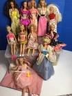Lot Of 11 Barbie’s Fully Dressed With Shoes And Some Accessories Vintage