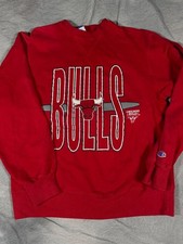 Vintage 90s Champion Chicago Bulls Sweatshirt Made in USA Men’s Large