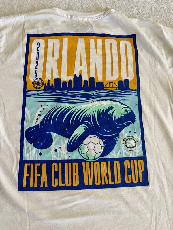 FIFA Club World Cup 2025 Orlando Host City Graphic T-Shirt Men’s Medium - RARE