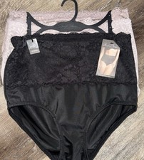 Marilyn Monroe Womens Shaping Brief Underwear Panties Moderate Control 3-Pair, L