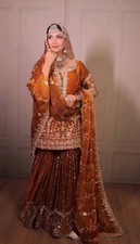 Pakistani Salwar Kameez Ready To Wear Dress 3 Piece Suit Wedding Party Bollywood