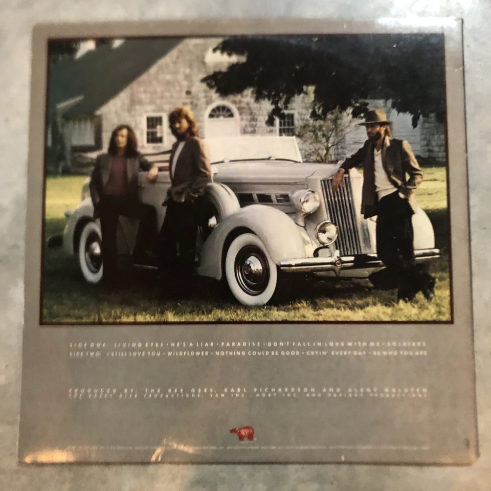 Bee Gees Living Eyes LP NM Vinyl RSO Records (1981) RX-1-3098 - Image 2 of 4