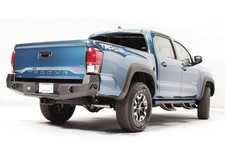 Fab Fours Tt16-w3650-1 For 16-c Tacoma Premium Non-sensor Rear Bumper Black