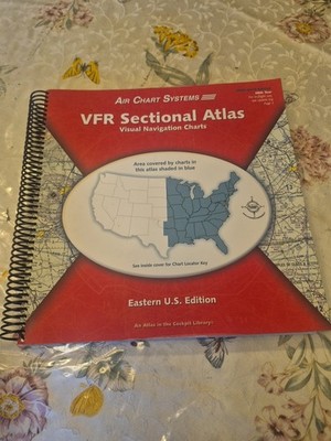 Air Chart Systems VFR Sectional Atlas Eastern US 48th Year 2009-2010 Spiral FAA