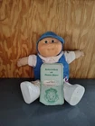 Vintage Cabbage Patch Doll With Original Papers