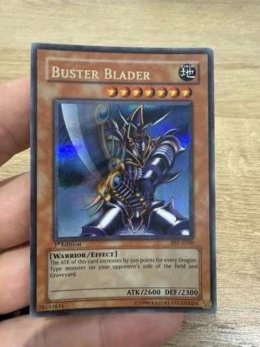 Yu-Gi-Oh Buster Blader PSV-E050 Ultra Rare Pharaoh's Servant 1st Edition -LP