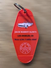 "Home of the $5 Shake" Jack Rabbit Slim's Key Tag