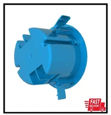 1-Gang 18 cu. in. PVC Round Old Work Electrical Box