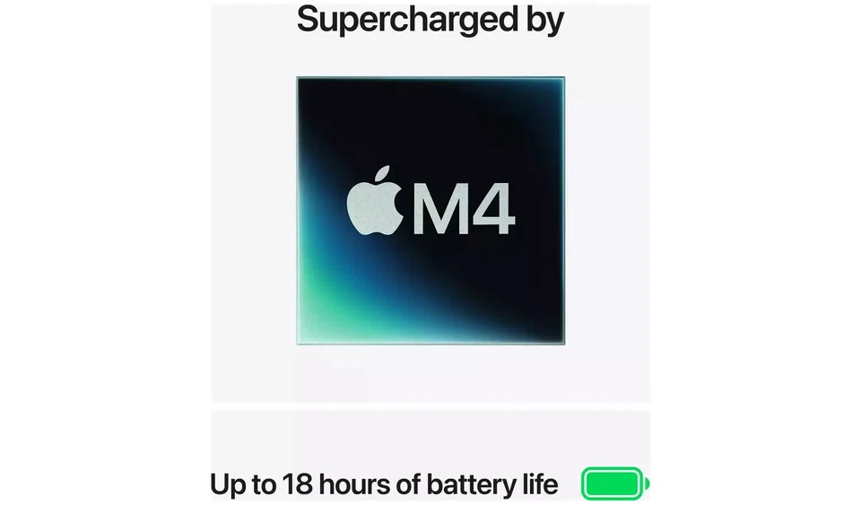 APPLE MACBOOK AIR 13" M4 16GB 256GB 512GB MDN SKY SLV STL SEALED RRP£999-£1199 - Image 3 of 4