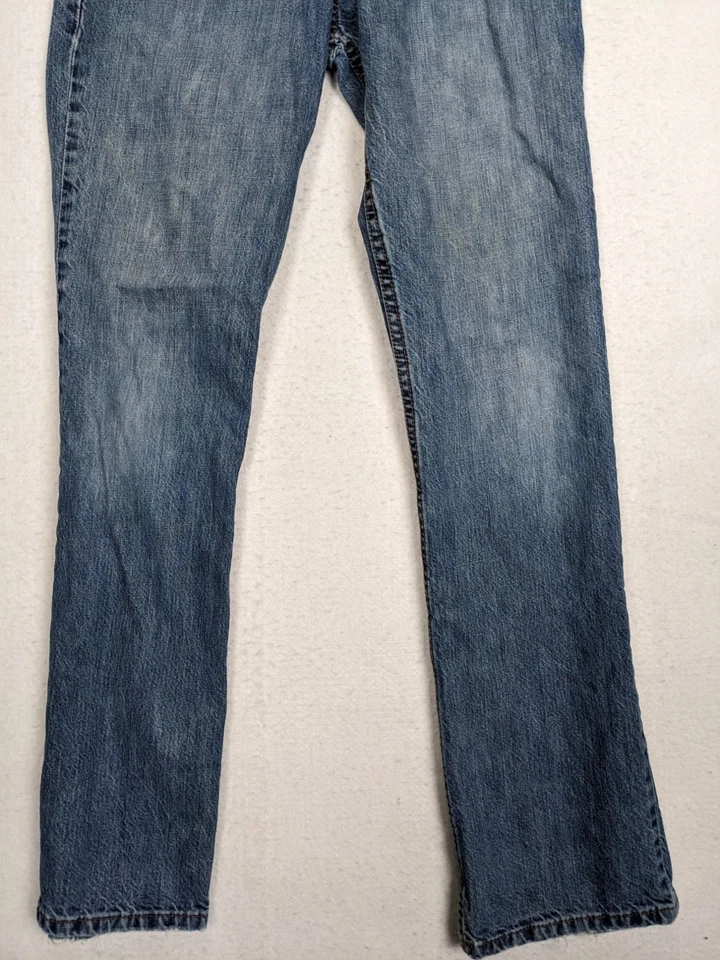 Мужские прямые джинсы AXIST размер 29 x 32 джинсовая ткань синий - Изображение 3 из 4