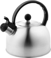 Stovetop Stainless Steel Tea Kettle w/ Automatic Whistle