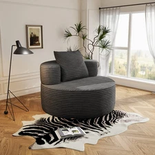 Curved Couch Leisure Chair Tatami Bed Floor Sofa Accent Chair Lazy Sofa Armchair