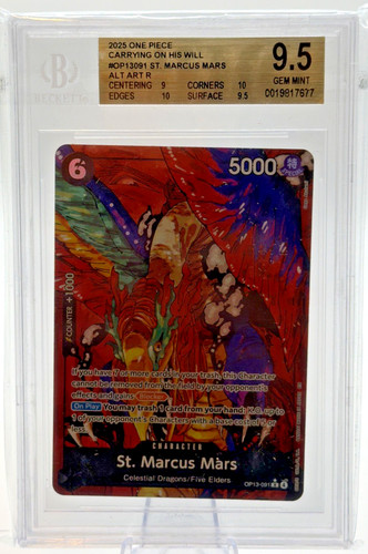 St. Marcus Mars (Alternate Art) graded BGS 9.5 for sale on eBay