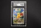 Pikachu 2023 Pokemon Paldea Evolved ETB Promo #27 SGC 9.5 MT+