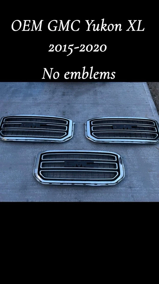 GMC Yukon Yukon XL 2015-2020 parrilla delantera OEM nuevo 84336881 Foto 2 de 3