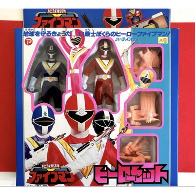 TENSAY 千樹RED&BLUE Chikyu Sentai Fiveman Soft Vinyl Five Red and Five Blue Special