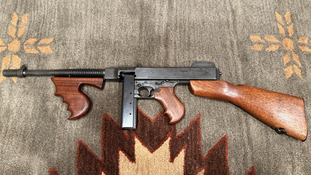 トイガン MGC TRANSPARENT MODEL GUN models no.2 Refinished Thompson Submachine Gun Replica - Model Gun
