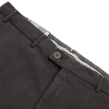Hiltl NWT Chinos / Casual Pants Size 52 US 36 Parma in Gray Cotton Blend