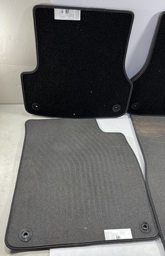 Juego de 4 alfombrillas negras 4G1 863 691 A QA5 para Audi A6 A7 OEM - Imagen 8 de 17