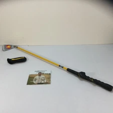 Momentus Golf Weighted Swing Trainer Iron LEFT-HANDED GRIP Juniors 28 oz 33 1/2”