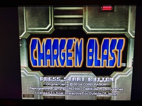 CHARGE 'N BLAST Sega Dreamcast CIB w/ Manual - Tested & Works