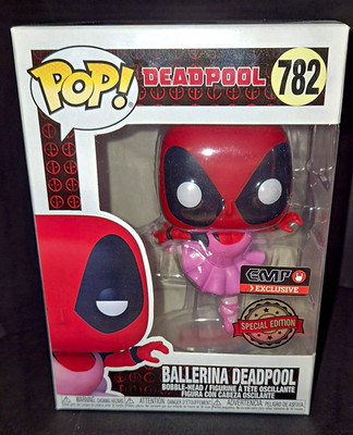 Funko Pop! Marvel Deadpool Ballerina Wackelkopffigur #782 EMP Exclusive