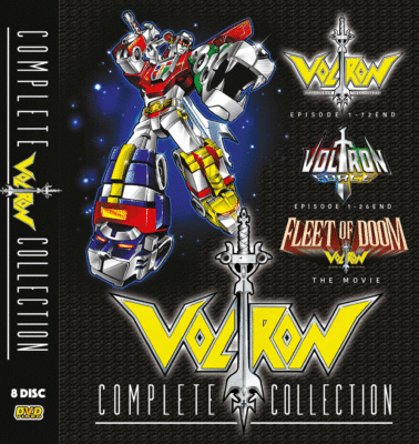 中古　アニメ　DVD VOLTRON Voltron Legendary Defender Animated Series Season 1-8