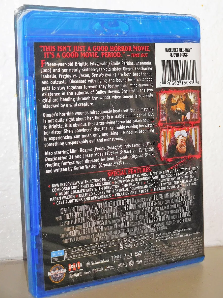 DVD - POSSUÍDA- GINGER SNAPS 