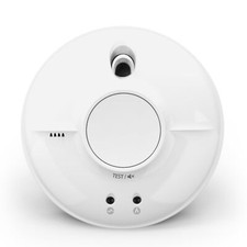 Mains Smoke Alarm - SW1-R Mains Powered Optical Smoke Detector with Backup Ba...
