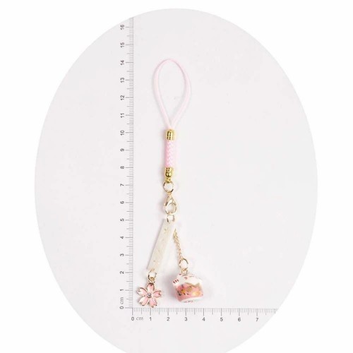 Hanging Rope Maneki Neko Mobile Phone Rope Smart Phone Strap Camera Lanyard - Zdjęcie 2 z 19