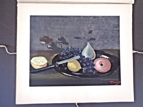 Andre Derain par Dunoyer de Segonzac portfolio # 130/350; 12 lithographs INV183A - Foto 5 di 12