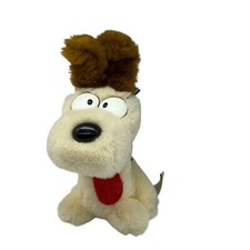 Vintage 1983 United Feature Syndicate Odie Stuffed Plush Toy 7  Dakin  Co. Synt