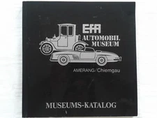 EFA Automobil Museum Amerang/Chiemgau, Museums-Katalog 1992