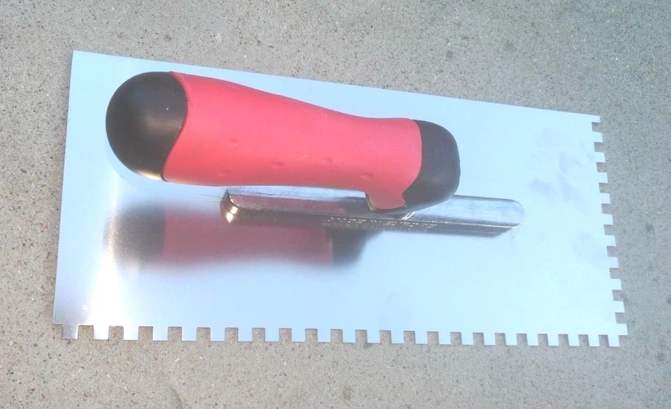 Fliesen Fugbox 8 teilig Fliesenleger Zahnkellen Handwerkerset Baueimerset CT02_8 - Bild 2 von 4