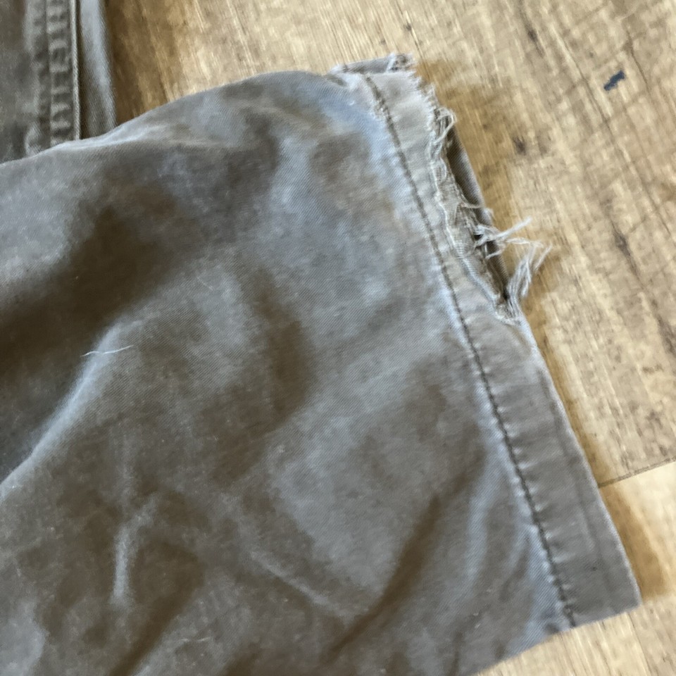 CARHARTT Men's Work Wear Pants Size 36X30 Brown Relaxed Fit Pocket